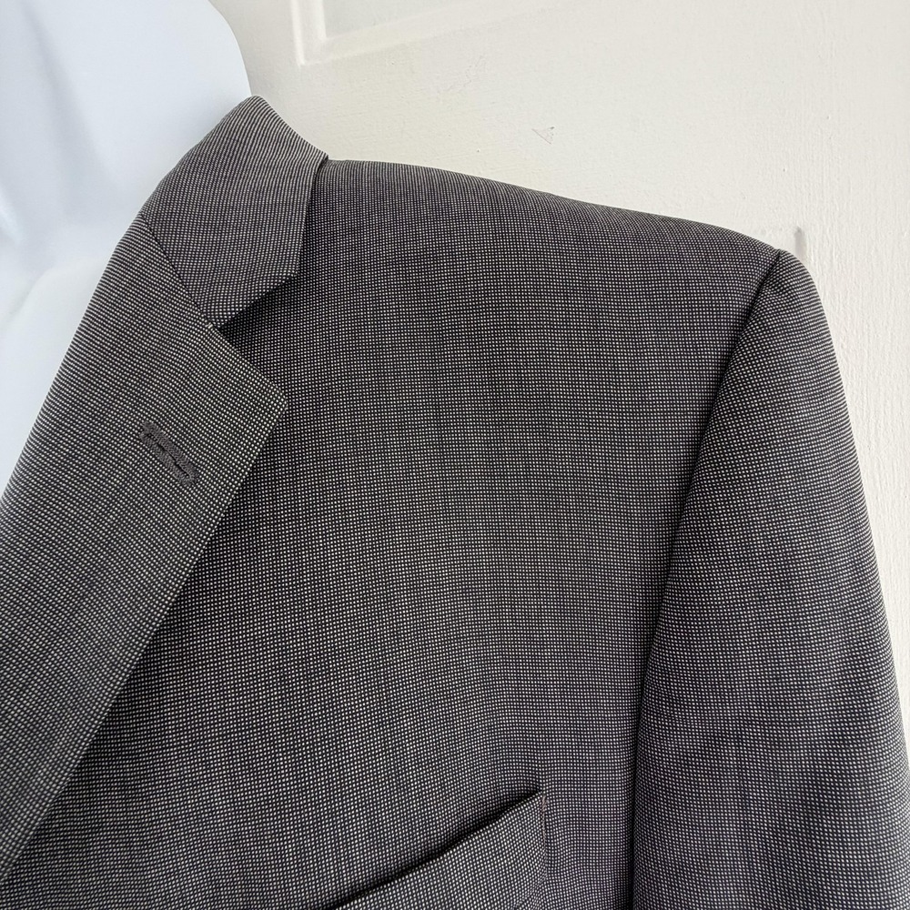 Lauren Ralph Lauren Suit Mens 44 Gray Check Wool 2 Piece 38x29 Pants Canada